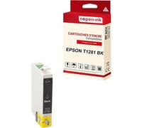 - x1 Cartouche compatible pour EPSON T1281 XL T1281XL Noir Renard