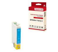 - x1 Cartouche compatible pour EPSON T1812 XL T1812XL Cyan Pâquerette