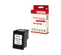 - x1 Cartouche compatible pour HP 302 XL 302XL Noir F6U68AE/F6U66AE