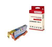 - x1 Cartouche compatible pour LEXMARK 100 XL 100XL Cyan 14N1069E