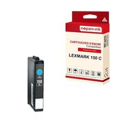 - x1 Cartouche compatible pour LEXMARK 150 XL 150XL Cyan 014N1615E