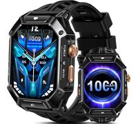 X1 Montre Connectée Homme : Avec Appel Bluetooth,2,13"" Amoled Smartwatch,Spo2 Heart Rate Sleep Monitor,123+Mode Sport 5atm Lmpermeable Montre Sport Pour Android Ios