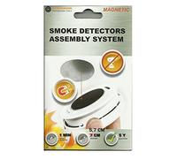Mascot Détecteur de fumée - Détecteur de fumée Fixation - Patin adhésif - Fixation Magnétique - Système de Montage avec Aimant