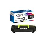- x1 Toner - 502X 50F2X00 (Noir) - Compatible pour Lexmark MS410d MS410dn MS510dn MS610dn MS415dn MS610de MS610dt