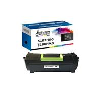 - x1 Toner - 51B2H00 51B0HA0 (Noir) - Compatible pour Lexmark MS417dn MS517dn MS617dn MX417de MX517de MX617de