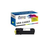 - x1 Toner - 593-11037 9X54J (Yellow) - Compatible pour Dell 2150cdn 2150cn 2155cdn 2155cn