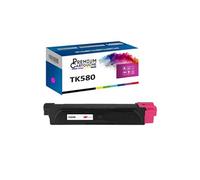 - x1 Toner - TK580M 1T02KTBNL0 (Magenta) - Compatible pour Kyocera ECOSYS P 6021 cdn Kyocera FS-C 5150 DN