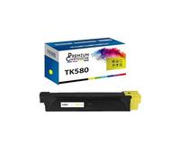 - x1 Toner - TK580Y 1T02KTANL0 (Yellow) - Compatible pour Kyocera ECOSYS P 6021 cdn Kyocera FS-C 5150 DN