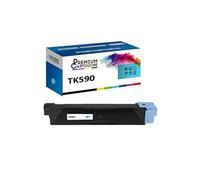 - x1 Toner - TK590C 1T02KV0NL0 (Cyan) - Compatible pour Kyocera ECOSYS M 6026 cdn Kyocera ECOSYS M 6026 cidn Kyoc