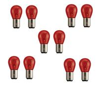 X10 Ampoule Pr21/5w 12v Baw15d Pour Ford Grand C-max Focus II PR215W