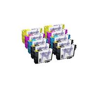 - x10 cartouches Epson 603 XL compatibles (4 Noir, 2 Cyan, 2 Magenta, 2 Jaune)