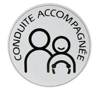 x10 Pièces - Lot de 10 Disques Magnétiques Conduite Accompagnée - Diamètre 15 cm - Disque magnétique