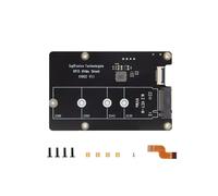 X1002 pour Raspberry Pi 5 PCIe Vers M.2 NVMe SSD Carte D'Extension pour 2280 2260 2242 2230 NVME SSD