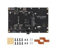 X1008 PCIE Carte d'extension double disque solide/disque dur Installation facile Accès rapide aux données Améliorations pour le stockage de la carte RPI5 PCIe vers double convertisseur