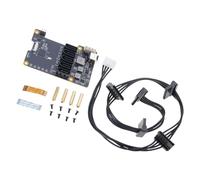 X1009 Carte d'extension PCIe vers 5 ports pour disques durs 5 B Haute capacité Solution de stockage PCIe vers adaptateur