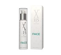 X115 FACE | Crème Visage HYDRATANTE | 21 Actifs ANTIRIDES | Acide Hyaluronique, Bakuchiol, Rétinol, Hexapeptides | Naturel | Flacon Sans Reprise d’Air 50 ml