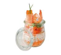 x12 bocaux Weck verre avec couvercle 0.22 L - Aps