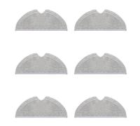 X17A 2025 Nouveau - 6 Pièces De Balai À Franges À Couverture Complète, Compatible avec Xiaomi, Aspirateur Robot 1C 1T F9 D9, Chiffons De Nettoyage Secs Et Humides, Réservoir d'eau