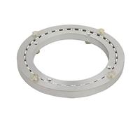 X1NGFU Plateau Tournant En Alliage D'aluminium,Plaque Pivotante Lisse,Plateau Tournant Roulement à Billes Muet à Roulement,pour La Cuisine,Le Salon,Lisse,avec Patin (500mm(20in))