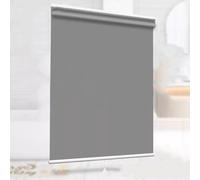 X1NGFU Store Enrouleur Occultant sans Fil,Store à Rouleau à Ressort à Montée Automatique,100% Occultant,Isolation Thermique,pour Maison,Bureau,Personnalisé,Largeur x Hauteur (90cm x 100cm)