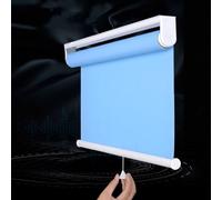 X1NGFU Store Enrouleur Occultant sans Fil,Stores Enrouleurs à Ressort à Montée Automatique,Stores Enrouleurs Protection UV 60% Ombre,pour Maison,Bureau,Personnalisé,Largeur X Hauteur (85cm x 250cm)