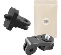 X2 Agp+Agd Adaptateur De Trepied Pour Gopro Avec Vis 1/4" 5Mm Fixation Pour Go Pro Hero 7/6/5/4/3+/3/2/1 Sur Monopode Accessoire - Marque Française[GOP6251798]