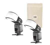 X2 Diffuseur Souple Universel Flash Externe Compatible Toutes Marques Photo Compatible Nikon Compatible Canon Compatible Sony PENTAX Etc