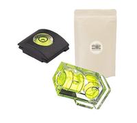 X2 Kit de 2 Niveau à Bulle différents à Fixer sur Griffe Flash Sabot compatible avec Appareil Photo Canon Pentax Olympus Panasonic Protection - Adaptout Marque Française