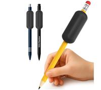 X2 Poignées Ergonomiques avec Poids pour Stylo et Crayon - Guide Doigt Enfant pour Apprendre à Tenir le Stylo - Aide Écriture Enfant et Support Ergonomique pour TDAH, Dysgraphie et Motricité Fine