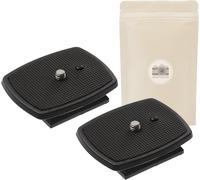 X2 Semelle Compatible Sony Velbon Plateau Rapide De Trépied Système D680 Ex 638 Cx 888 Cx-460 Cx-470 Cx570 Cx 444 Qb4x Df 50 Fhd52q 390 800 Sony Queue D'aronde Plate Attache Rapide Quick Release