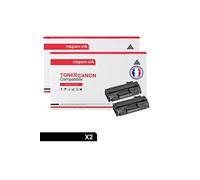 - x2 Toners - 052H 2200C002 (Noir) - Compatible pour CANON