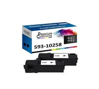 - x2 Toners - 593-10258 DT615 (Noir) - Compatible pour Dell 1320c 1320cn