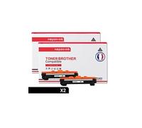 TONERMEDIA - x2 Toners BROTHER TN-1050XL compatibl