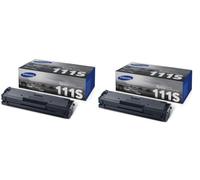 x2 Toners Samsung MLT-D111S, Noir