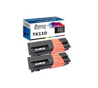 - x2 Toners - TK110 1T02FV0DE0 (Noir) - Compatible pour Kyocera FS-720 Kyocera FS-820 Kyocera FS-820 N Kyocera FS