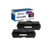 - x2 Toners - TK1100 (Noir) - Compatible pour Kyocera FS-1110 Kyocera 1024MFP Kyocera 1124MFP Kyocera 1130MFP Kyo