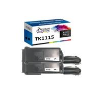 - x2 Toners - TK1115 1T02M50NL0 (Noir) - Compatible pour Kyocera FS-1041 Kyocera FS-1220 MFP Kyocera FS-1320 MFP