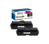 - x2 Toners - TK1140 1T02ML0NL0 (Noir) - Compatible pour Kyocera ECOSYS M 2035 dn Kyocera ECOSYS M 2535 dn Kyocer