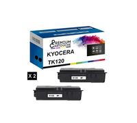 - x2 Toners - TK120 1T02G60DE0 (Noir) - Compatible pour Kyocera FS-1030 D Kyocera FS-1030 DN