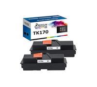 - x2 Toners - TK170 1T02LZ0NL0 (Noir) - Compatible pour Kyocera ECOSYS P 2100 Series Kyocera ECOSYS P 2135 d Kyoc