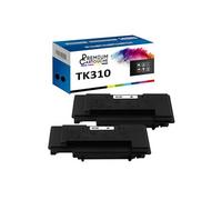 - x2 Toners - TK310 1T02F80EU0 (Noir) - Compatible pour Kyocera FS-2000 D Kyocera FS-2000 DN Kyocera FS-2000 DTN