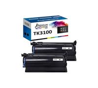 - x2 Toners - TK3100 1T02MS0NL0 (Noir) - Compatible pour Kyocera ECOSYS M 3040 dn Kyocera ECOSYS M 3540 dn Kyocer