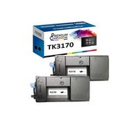 - x2 Toners - TK3170 1T02T80NL0 (Noir) - Compatible pour Kyocera ECOSYS M 3800 Series Kyocera ECOSYS M 3860 idn K