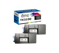 - x2 Toners - TK3190 1T02T60NL0 (Noir) - Compatible pour Kyocera ECOSYS M 3655 idn Kyocera ECOSYS M 3660 idn Kyoc