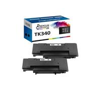 - x2 Toners - TK340 1T02J00EU0 (Noir) - Compatible pour Kyocera FS-2020 D Kyocera FS-2020 DN Kyocera FS-2020 Seri