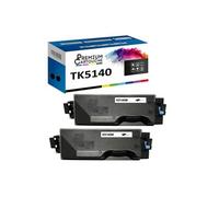 - x2 Toners - TK5140K 1T02NR0NL0 (Noir) - Compatible pour Kyocera ECOSYS M 6030 cdn Kyocera ECOSYS M 6530 cdn Kyo