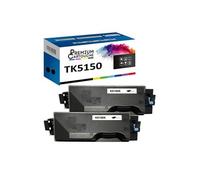- x2 Toners - TK5150K 1T02NS0NL0 (Noir) - Compatible pour Kyocera ECOSYS M 6035 cidn Kyocera ECOSYS M 6535 cidn K