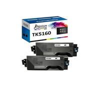 - x2 Toners - TK5160K 1T02NT0NL0 (Noir) - Compatible pour Kyocera Ecosys ECOSYS P 7040 cdn