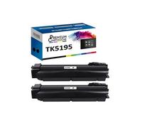 - x2 Toners - TK5195K 1T02R40NL0 (Noir) - Compatible pour Kyocera TASKalfa 306 ci Kyocera TASKalfa 307 ci Kyocera