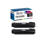 - x2 Toners - TK5205K 1T02R50NL0 (Noir) - Compatible pour Kyocera TASKalfa 356 ci Kyocera TASKalfa 358 ci